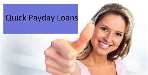 Immediate Payday Loans